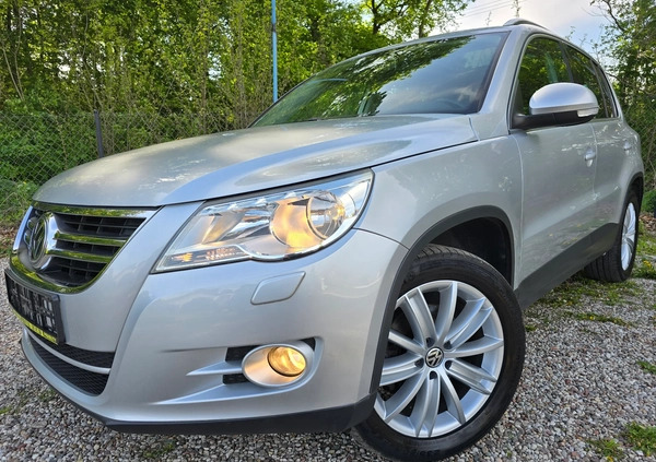 Volkswagen Tiguan cena 33999 przebieg: 242435, rok produkcji 2008 z Pyskowice małe 407
